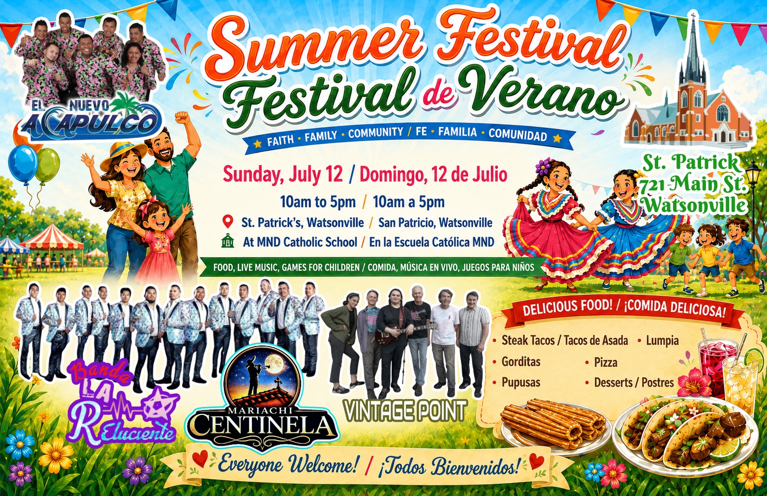 Volante del Festival de Verano